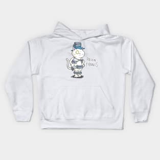 Dapper Cat - Packin' Fannies Kids Hoodie